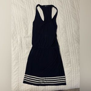 Gap size small navy blue racer back dress